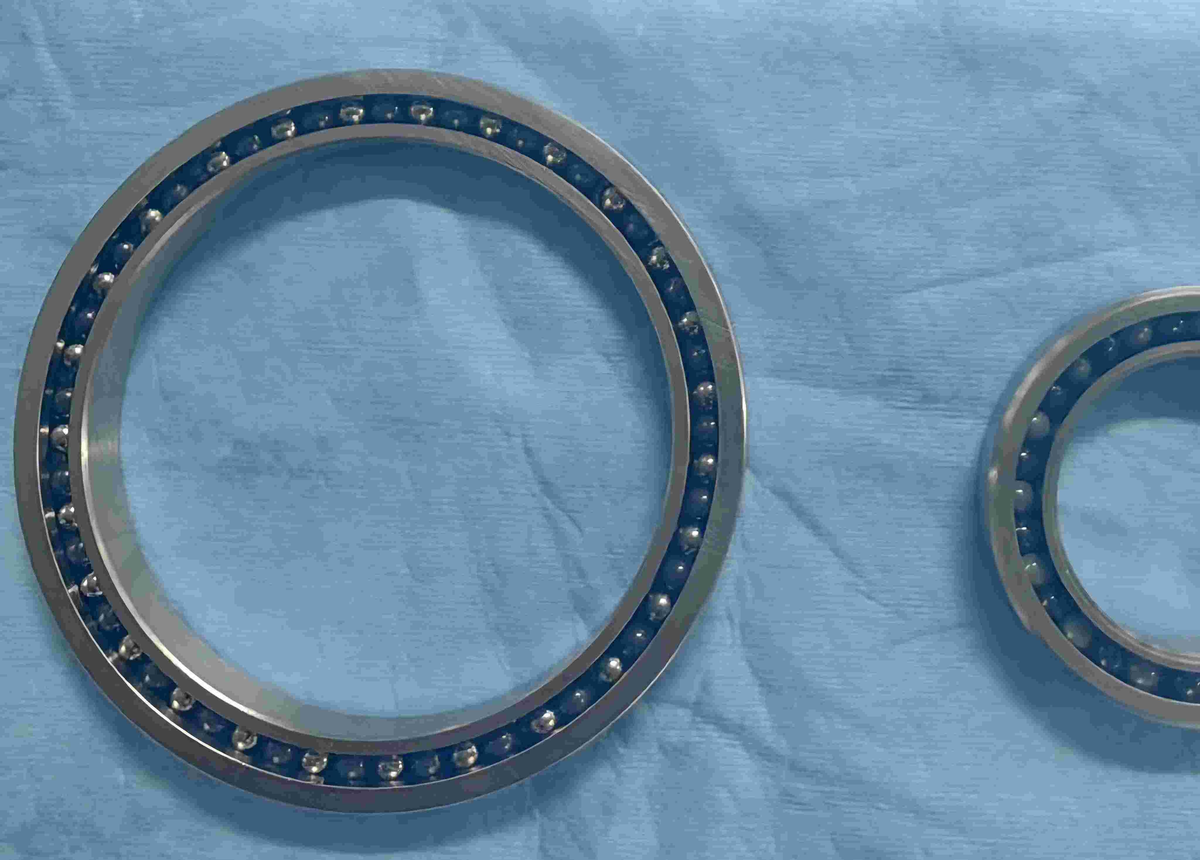 Thin Section Four Point Contact Ball Bearings for Demanding Industrial Applications