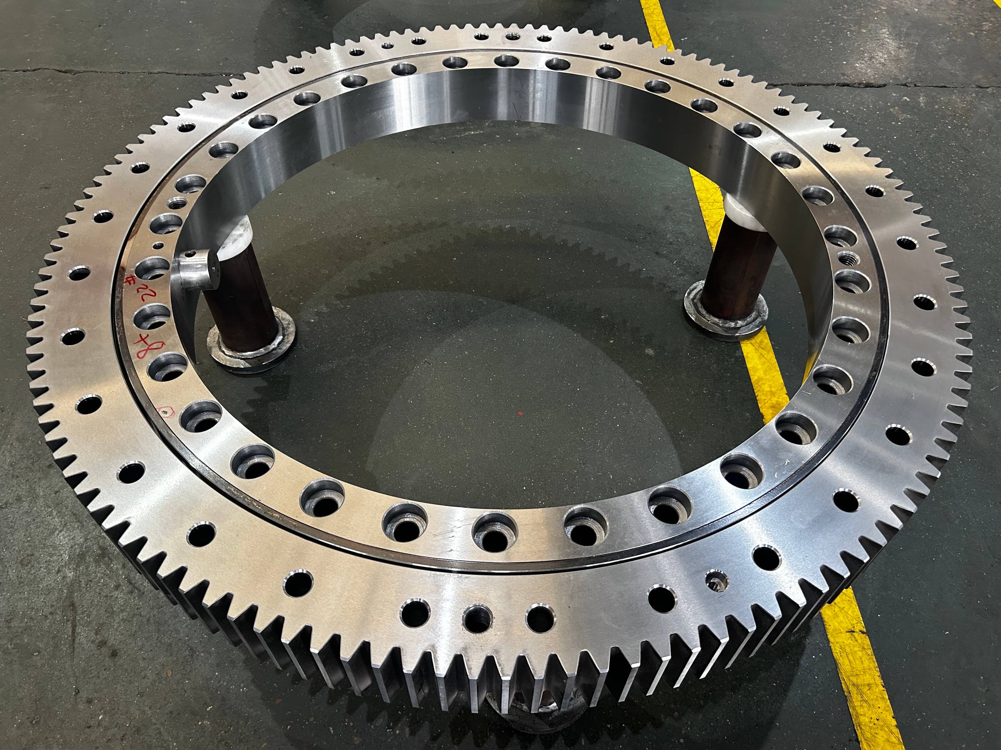 LTZCBearings: Excavator Slewing Bearings Successfully Delivered to European Client 