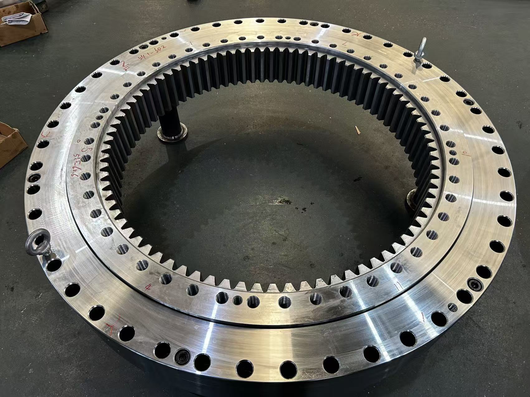 LTZC Large Diameter Marine Slewing Bearing Project Completed